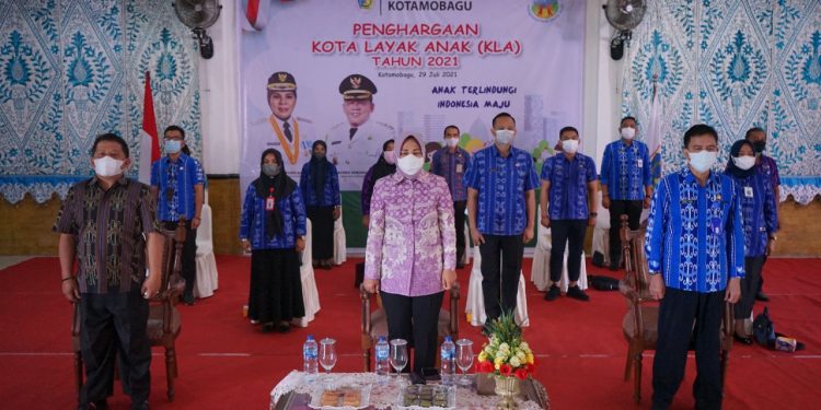 Kotamobagu Raih Penghargaan KLA Kategori Madya Tingkat Nasional