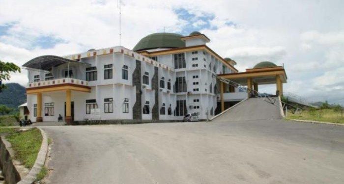 Kantor Bupati Boltim Dijaga Ketat, Setiap Tamu Dimintai Hasil Swab