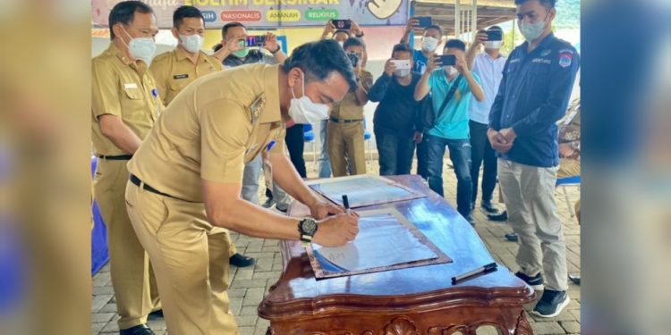 Canangkan WBK dan WBBM di Lingkungan Pemkab Boltim, Bupati Ingatkan Pejabat Soal Integritas