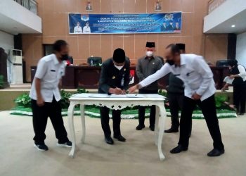 DPRD Gelar Paripurna Penetapan Ranperda Pertanggungjawaban APBD 2020