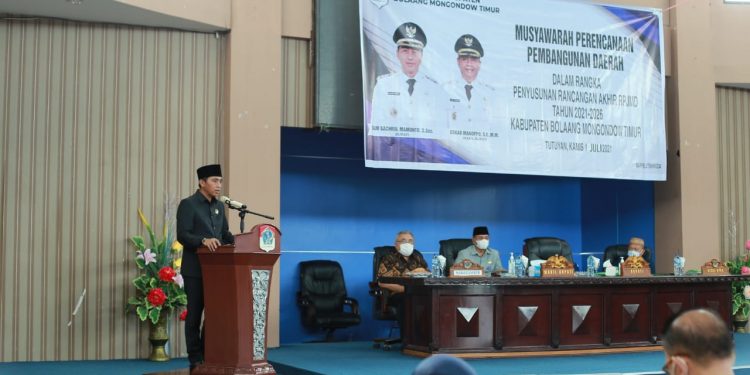 Pemkab Boltim Gelar Musrenbang Rancangan Akhir RPJMD Tahun 2021-2026
