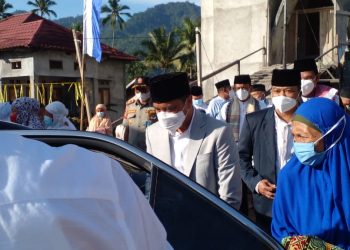 Idul Adha 1442 Hijriah, Bupati Boltim Sholat di Masjid Modayag II