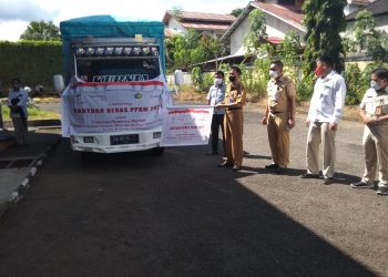 Bantuan Beras Mulai Disalurkan, Sekda Imbau Pembagian Wajib Terapkan Prokes
