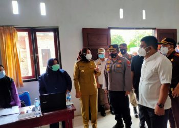 Wali Kota Bersama Forkopimda Tinjau Pelaksanaan Percepatan Vaksinasi