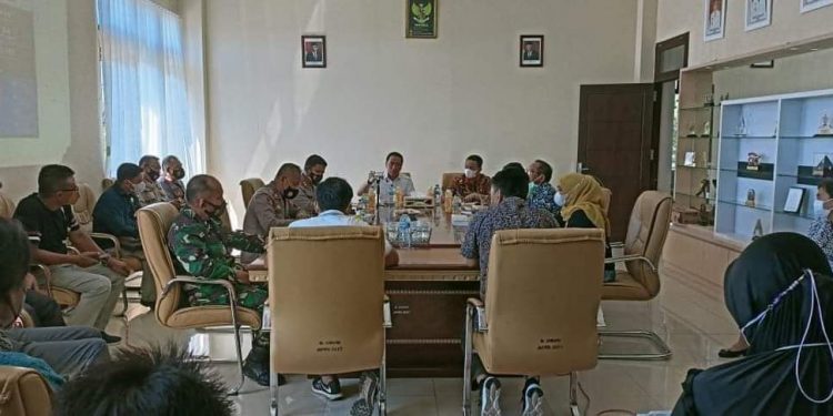 Tekan Angka Penyebaran Covid-19, Bupati: Tak ada Ijin Keramaian Selama Zona Merah