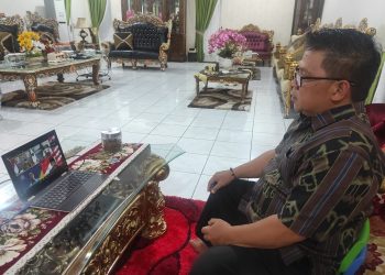 Wakil Wali Kota Rakor Virtual Bersama Kemenko PMK
