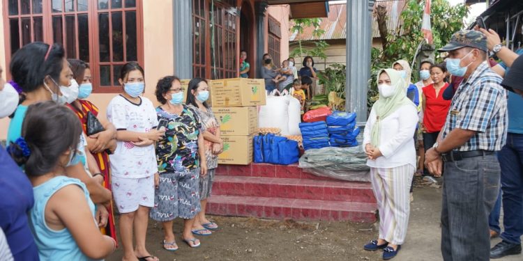Pemkot Kotamobagu Bantu Korban Kebakaran di Kotobangon