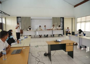 Evaluasi Progres Kerja, Wali Kota Kunjungi Dinas PUPR