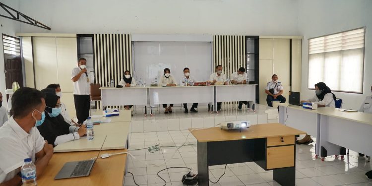 Evaluasi Progres Kerja, Wali Kota Kunjungi Dinas PUPR