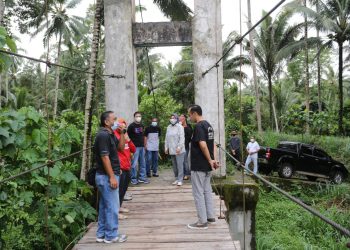 Wali Kota Kotamobagu Tinjau Lokasi Pembangunan Jembatan Monsi dan TPA Baru