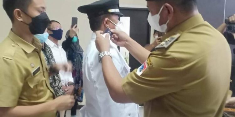 Manoppo Lantik Mamonto Sebagai Pj Sangadi Bongkudai