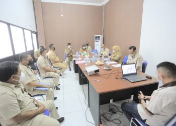 Wali Kota Tatong Bara Kunjungi Dinas Sosial