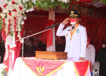 HUT RI ke-76; Bupati Ajak Masyarakat Bahu-membahu Wujudkan Indonesia Tangguh Indonesia Tumbuh