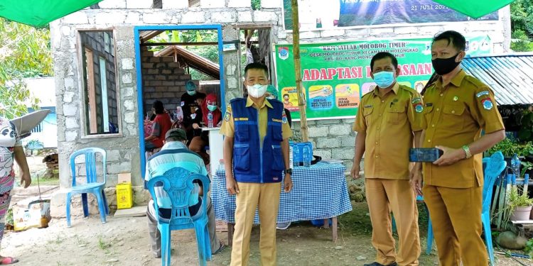 Maksimalkan Program Vaksinasi Covid-19, Pjs Sangadi Molobog Timur: Vaksin ini Aman dan Halal