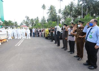 Wali Kota Berikan Penghormatan Terakhir kepada Mantan Wagub Sulut