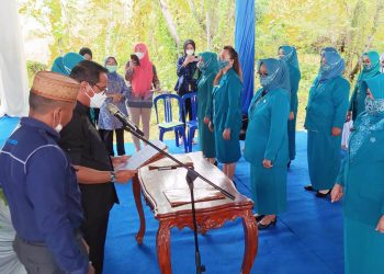 Bupati Lantik Pengurus TP-PKK Boltim