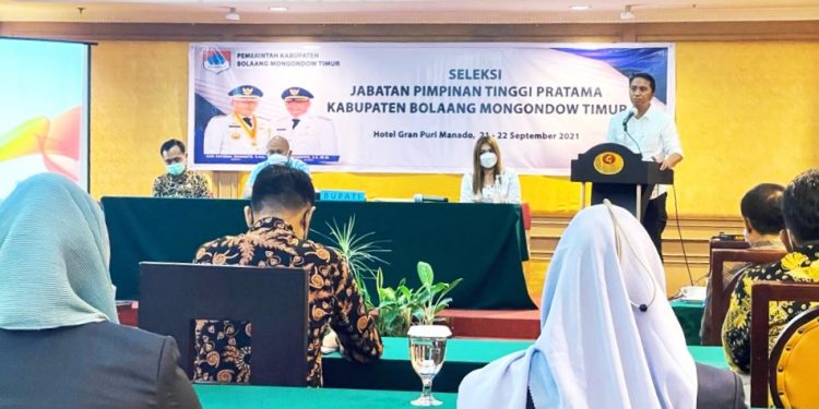 Begini Kata Kepala BKPSDM Boltim Soal Pelantikan Pejabat Hasil Selter