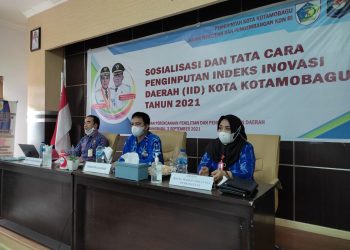 Wali Kota Hadiri Sosialisasi dan Tata Cara Penginputan IID Kota Kotamobagu Tahun 2021