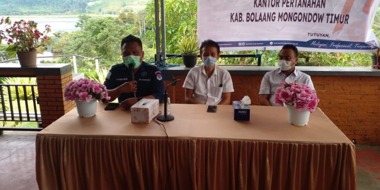 Komitmen Berantas Korupsi, Kantor Pertanahan Boltim Canangkan WBK-WBBM