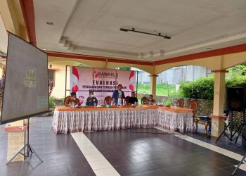 Hadiri Kegiatan Evaluasi Pengawasan Pemilu, Bupati Boltim Bicara Soal Integritas