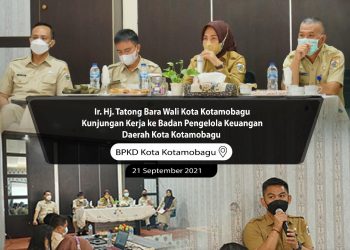 Kunker ke BPKD, Wali Kota Kotamobagu Berikan Arahan Capaian Indikator Kinerja