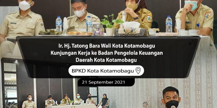 Kunker ke BPKD, Wali Kota Kotamobagu Berikan Arahan Capaian Indikator Kinerja