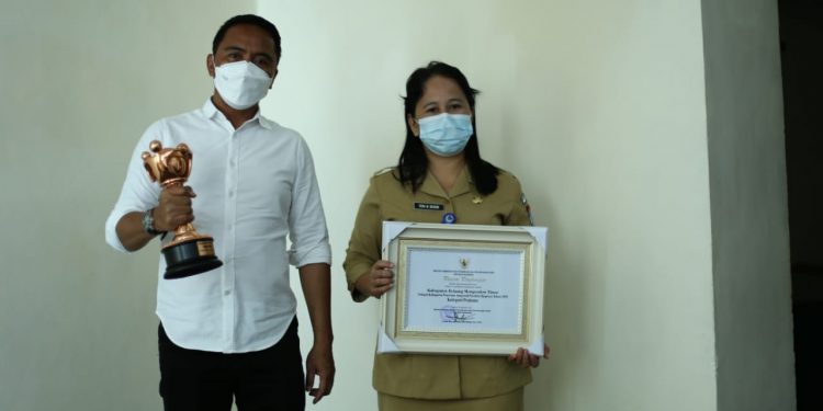 Komitmen Wujudkan Kesetaraan Gender, Pemkab Boltim Terima Anugerah Parahita Ekapraya dari Kemen-PPPA