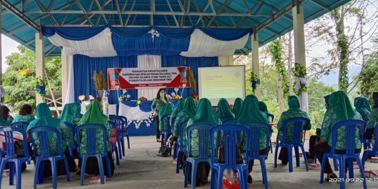 TP-PKK Boltim Ikut Kegiatan Peningkatan Kapasitas Kader PKK