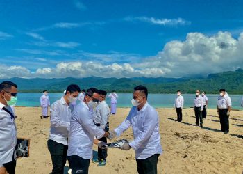 Reshuffle Kabinet BERSINAR, Bupati Boltim Lantik Dua Plt Kepala Dinas, 7 Camat dan Puluhan Pejabat Lainnya