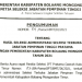 Dua Calon Sekwan dan Satu Calon Kadis Kominfo Boltim Gugur Ditahap Seleksi Administrasi
