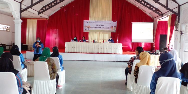 Jaga Mentalitas Anak, DP3A kotamobagu Gelar Pelatihan KHA