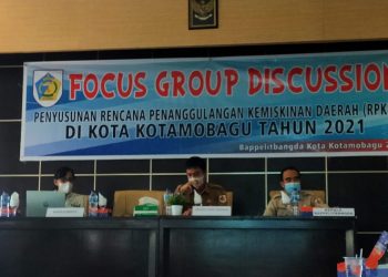 Percepat Penurunan Angka Kemiskinan di Kotamobagu, Pemkot Gelar FGD RPKD