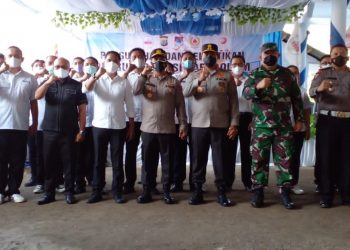 Bupati Sam Sachrul Mamonto Hadiri Pelantikan PBVSI Boltim