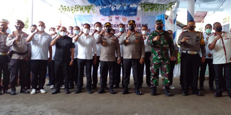 Bupati Sam Sachrul Mamonto Hadiri Pelantikan PBVSI Boltim