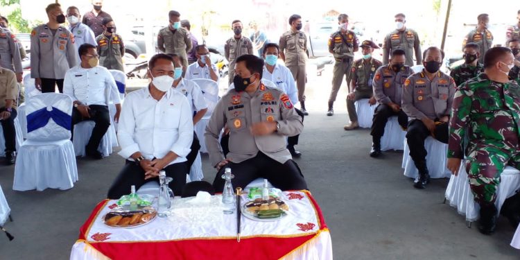 Dihadapan Kapolda, Bupati Beber Upaya Percepatan Vaksinasi Covid-19 di Boltim