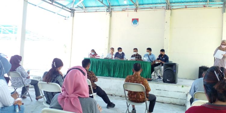 Pastikan Bansos Tepat Sasaran, Dinsos Boltim Gelar Rakor Penyaluran Bansos Dampak Covid-19