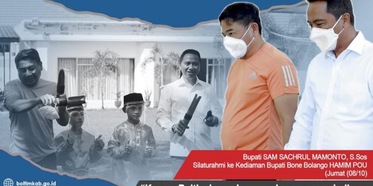Kunker ke Bone Bolango, Bupati Boltim Dapat Ide Bangun Rudis Sederhana