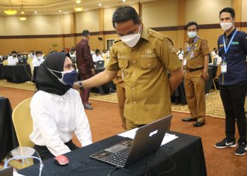 SKD CPNS Boltim; Bupati Harap Banyak Peserta Capai Passing Grade