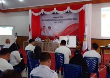 Wali Kota Kotamobagu Buka Bimtek Penyusunan Road Map Reformasi Birokrasi Pemda Tahun 2021-2025