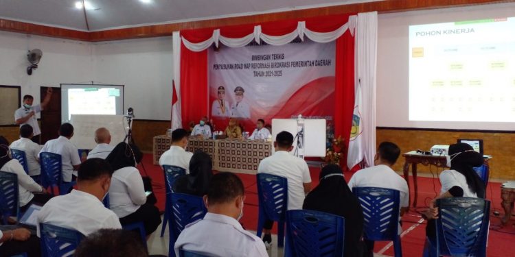 Wali Kota Kotamobagu Buka Bimtek Penyusunan Road Map Reformasi Birokrasi Pemda Tahun 2021-2025
