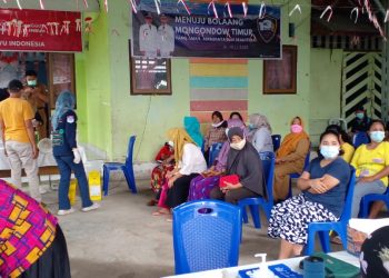 Hari ini, Vaksinasi Covid-19 Digelar di Tujuh Titik Puskesmas di Boltim