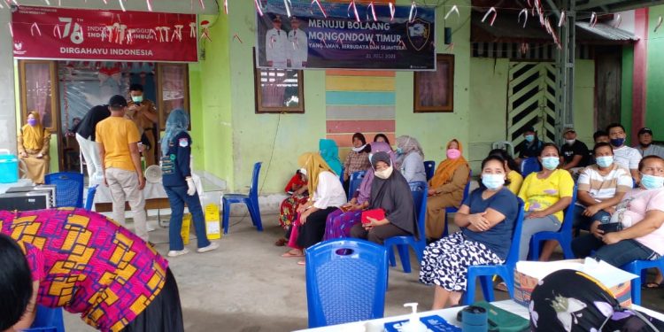 Hari ini, Vaksinasi Covid-19 Digelar di Tujuh Titik Puskesmas di Boltim