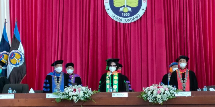 Ucapkan Selamat Dies Natalis ke-66 Unima, Rektor Beri Ucapan Terima Kasih ke Presiden
