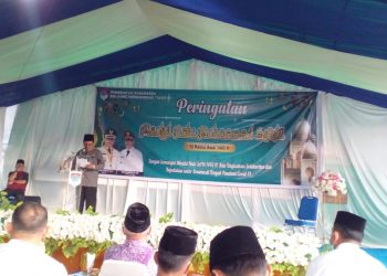 Peringatan Maulid Nabi Pemkab Boltim; Rusmin Ajak Teladani Kepribadian Nabi Muhammad