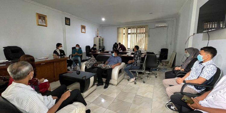 Bappeda Kota Palu Kunjungi Diskominfo Kota Kotamobagu