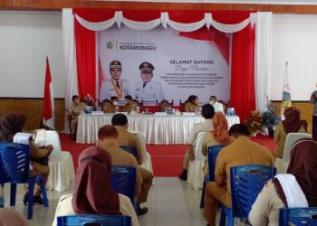 Wali Kota Kotamobagu Terima Kunker Tim Kemenko Perekonomian dan Kemendagri