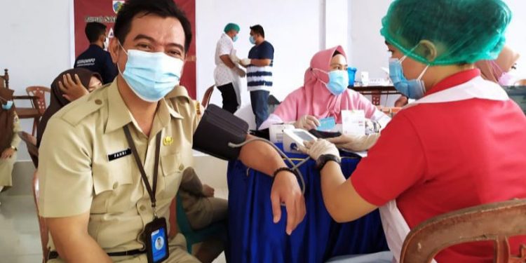 Pagi ini, Vaksinasi Covid-19 di Kotamobagu Digelar di Tujuh Titik
