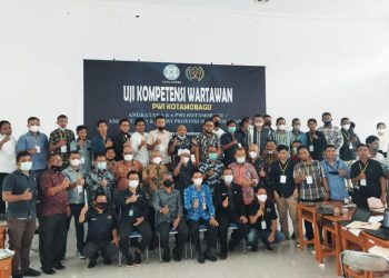 Sekda Buka Kegiatan UKW PWI Kotamobagu
