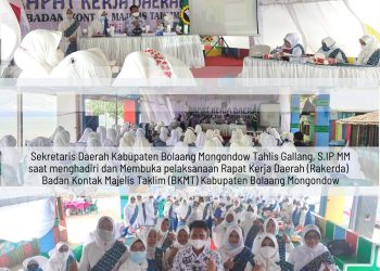 Sekda Tahlis Buka Rakerda BKMT se-BMR