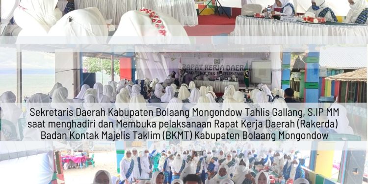 Sekda Tahlis Buka Rakerda BKMT se-BMR